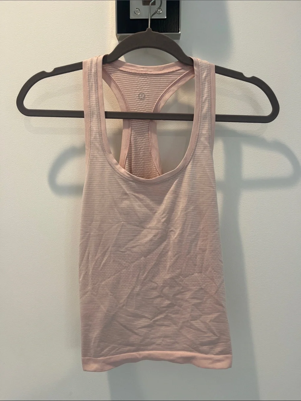 lululemon athletica Light Pink Racerback Tank